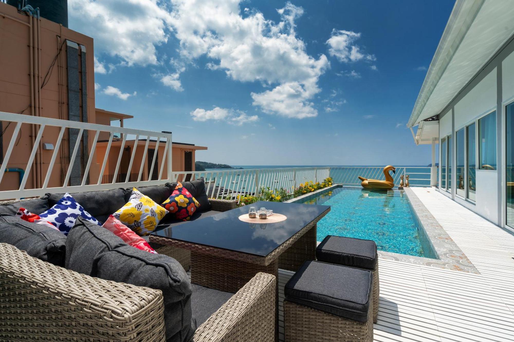 Mona Seaview Pool Villa Beach Front Aoyon Beach Ban Makham Zewnętrze zdjęcie
