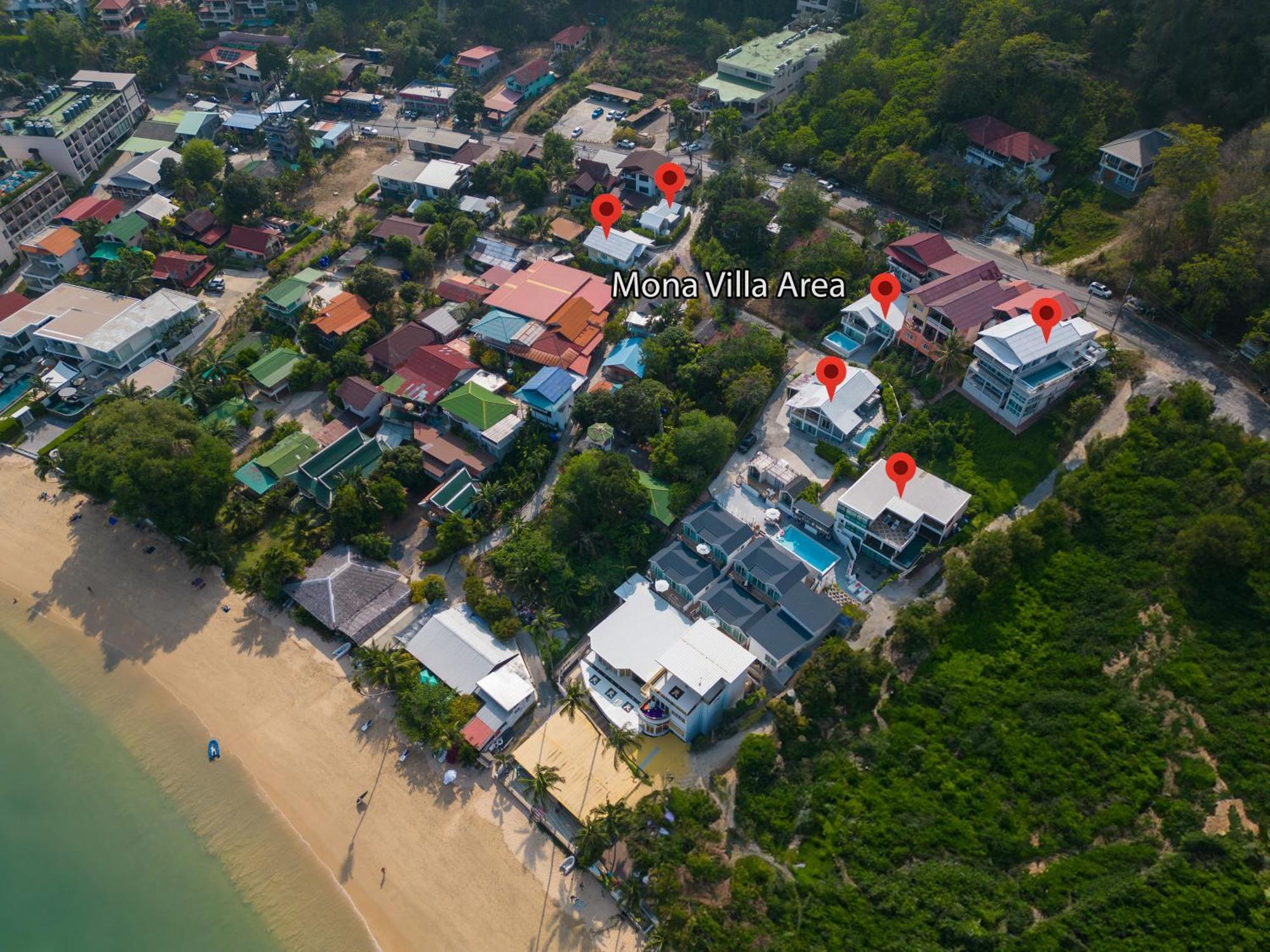 Mona Seaview Pool Villa Beach Front Aoyon Beach Ban Makham Zewnętrze zdjęcie