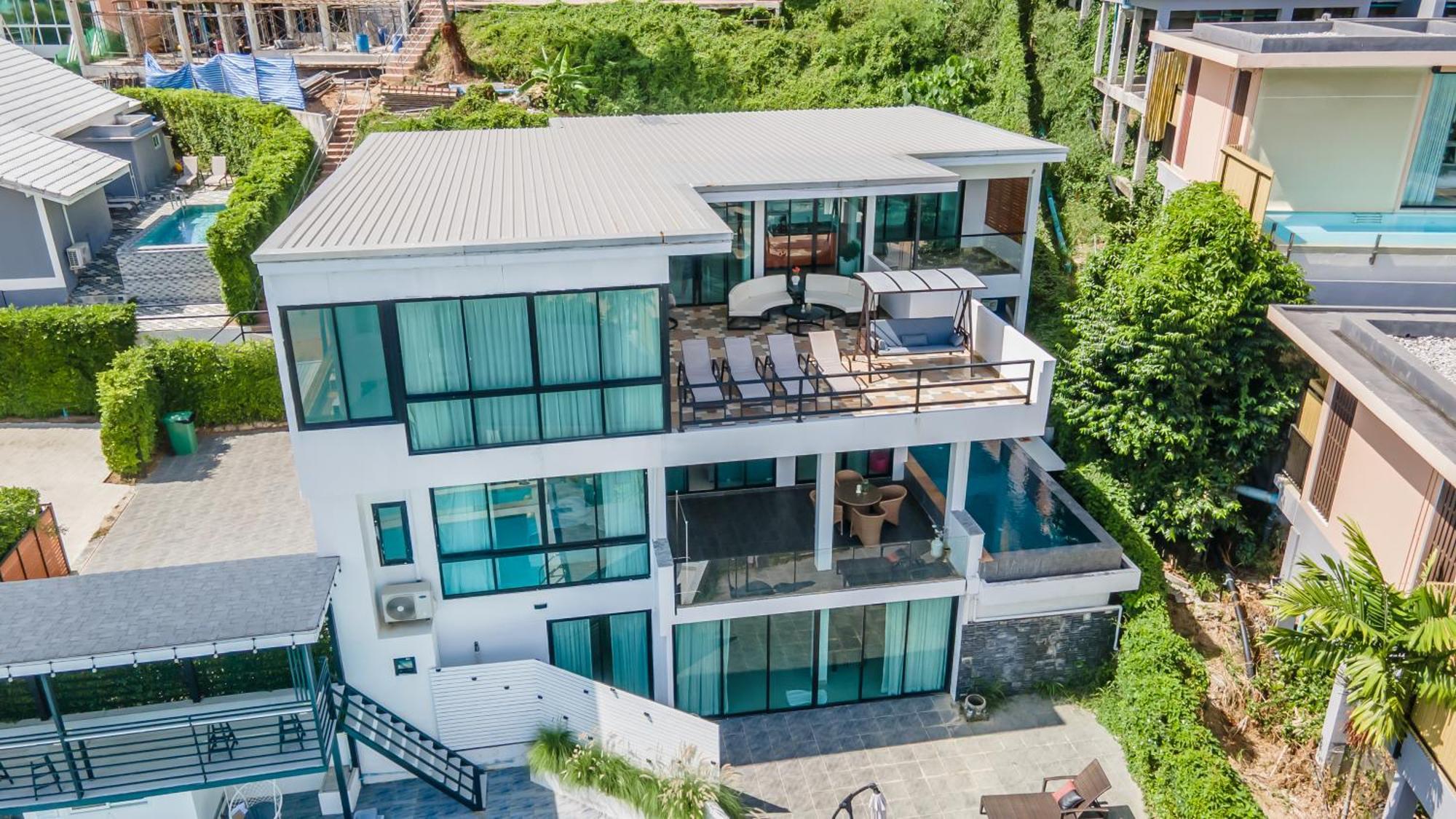 Mona Seaview Pool Villa Beach Front Aoyon Beach Ban Makham Zewnętrze zdjęcie