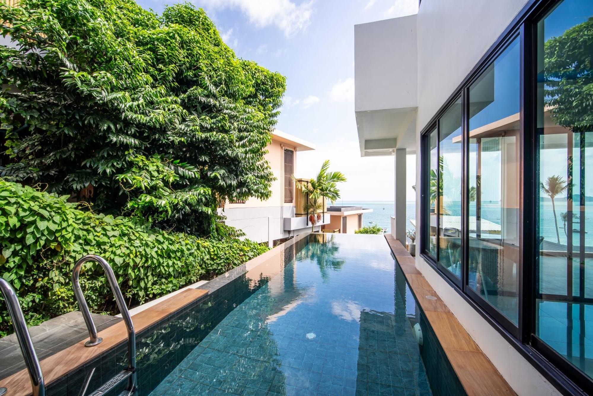 Mona Seaview Pool Villa Beach Front Aoyon Beach Ban Makham Zewnętrze zdjęcie